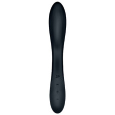 Вібратор із перлинною стимуляцією точки G Satisfyer Rrrolling Explosion Black