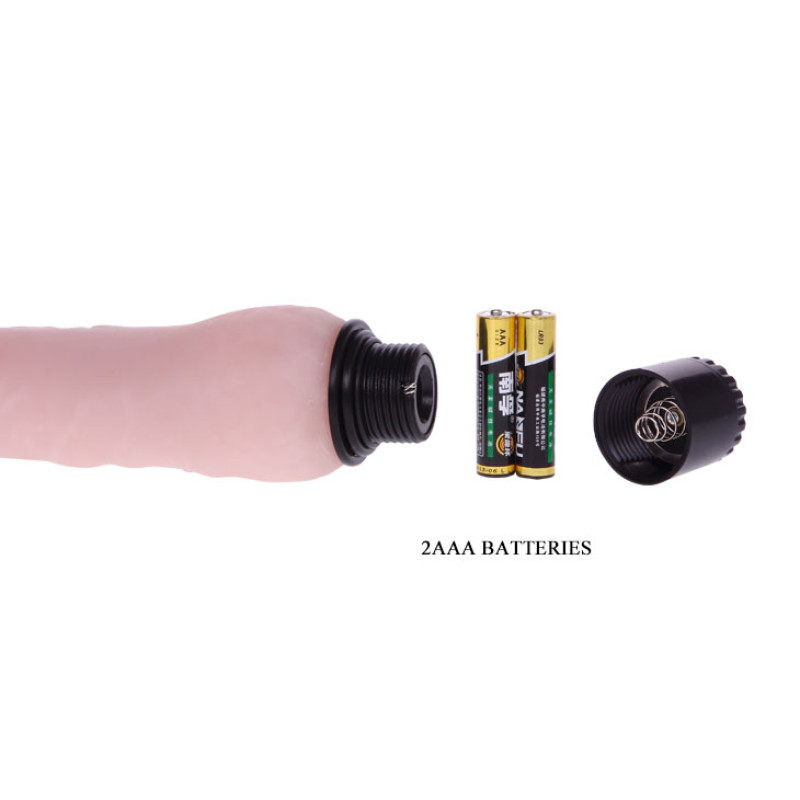 Вибратор Pretty Love Realistic Cyberskin Penis Телесный Вибратор Pretty Love Realistic Cyberskin Penis Телесный