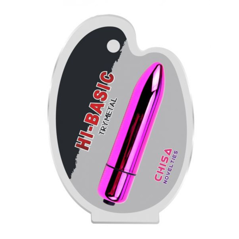 Вибропуля Chisa Try Metal Розовая Вибропуля Chisa Try Metal Розовая