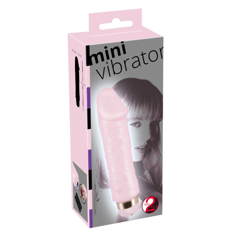 Вибратор You2Toys Mini Vibrator Розовый Вибратор You2Toys Mini Vibrator Розовый