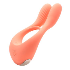 Вибратор для пар KisToy Martin Оранжевый