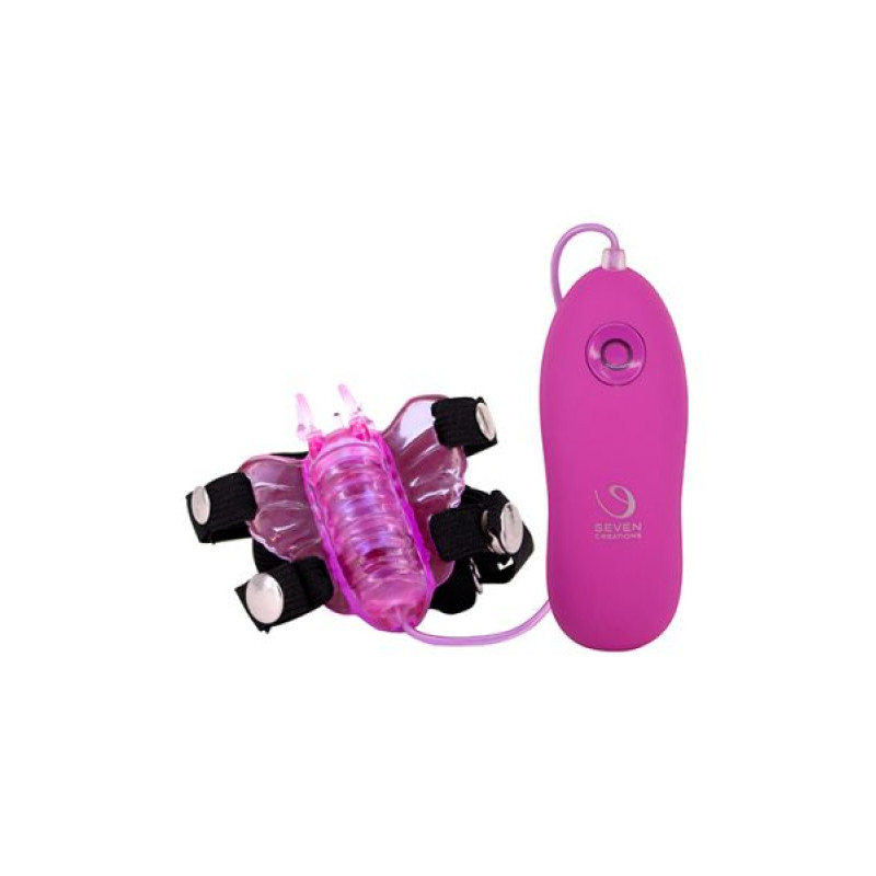 Вибромассажер клиторальный Dreamtoys Butterfly Stimulator Фиолетовый