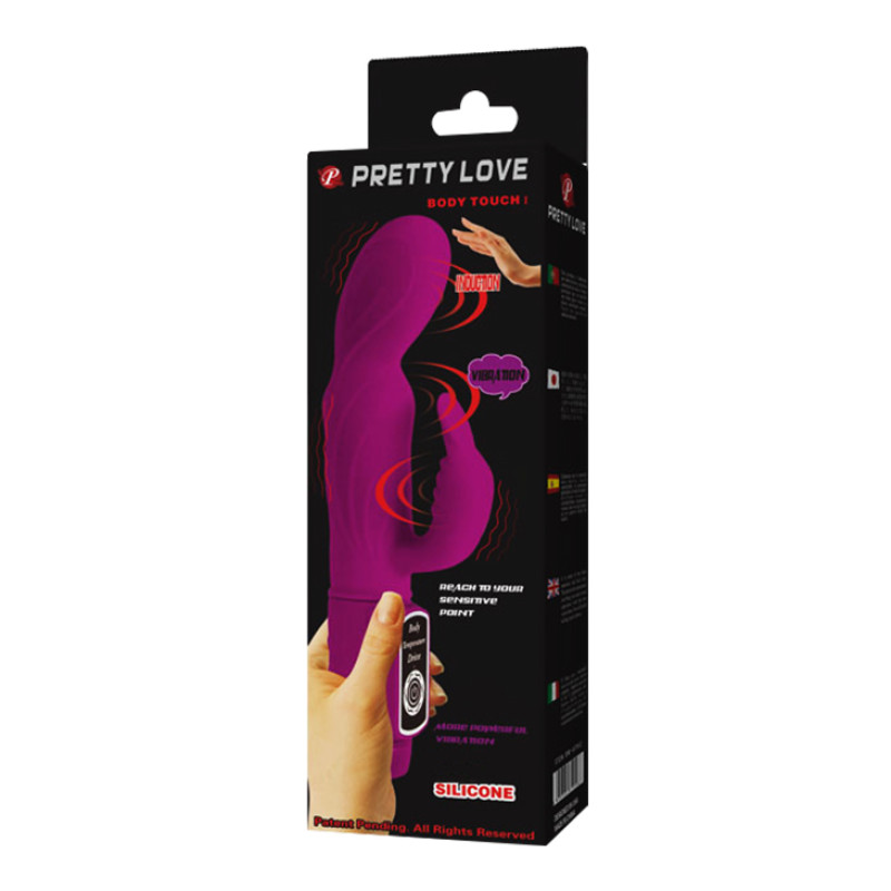 Вибратор Pretty Love Body Touch I Purple Вибратор Pretty Love Body Touch I Purple