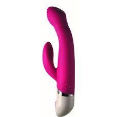 Hi-tech вібратор StRubber MINDS OF LOVE Seducer Dual Vibrator Рожевий