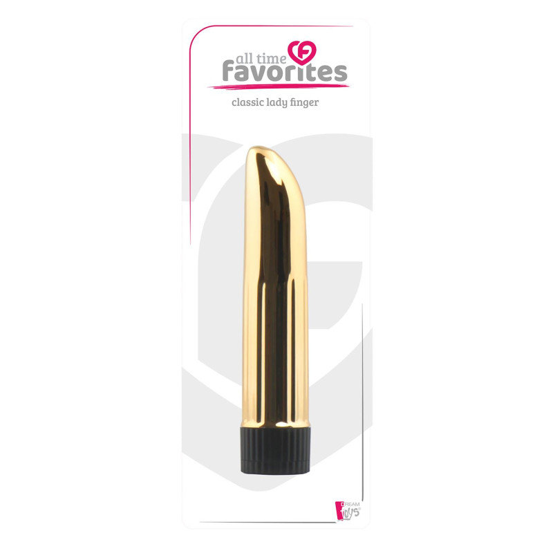 Вибратор Dreamtoys Classic Lady Finger Золотой Вибратор Dreamtoys Classic Lady Finger Золотой