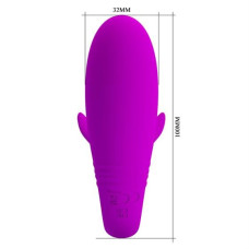 Вибратор Pretty Love Jayleen Stimulator Purple (App)