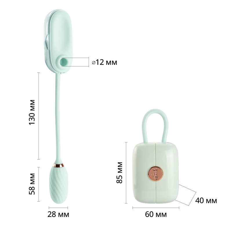 Вакуумный клиторальный стимулятор Otouch Louis Vibrate Teal с виброяйцем в кейсе Вакуумный клиторальный стимулятор Otouch Louis Vibrate Teal с виброяйцем в кейсе