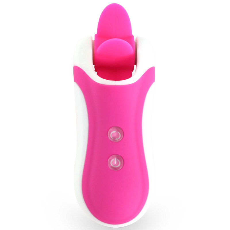 Стимулятор с имитацией оральных ласк FeelzToys Clitella Oral Clitoral Stimulator Розовый Стимулятор с имитацией оральных ласк FeelzToys Clitella Oral Clitoral Stimulator Розовый