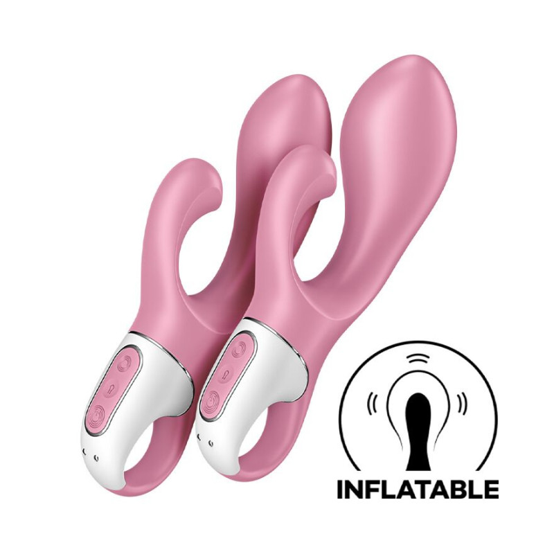 Надувной вибратор-кролик Satisfyer Air Pump Bunny 2 Надувной вибратор-кролик Satisfyer Air Pump Bunny 2