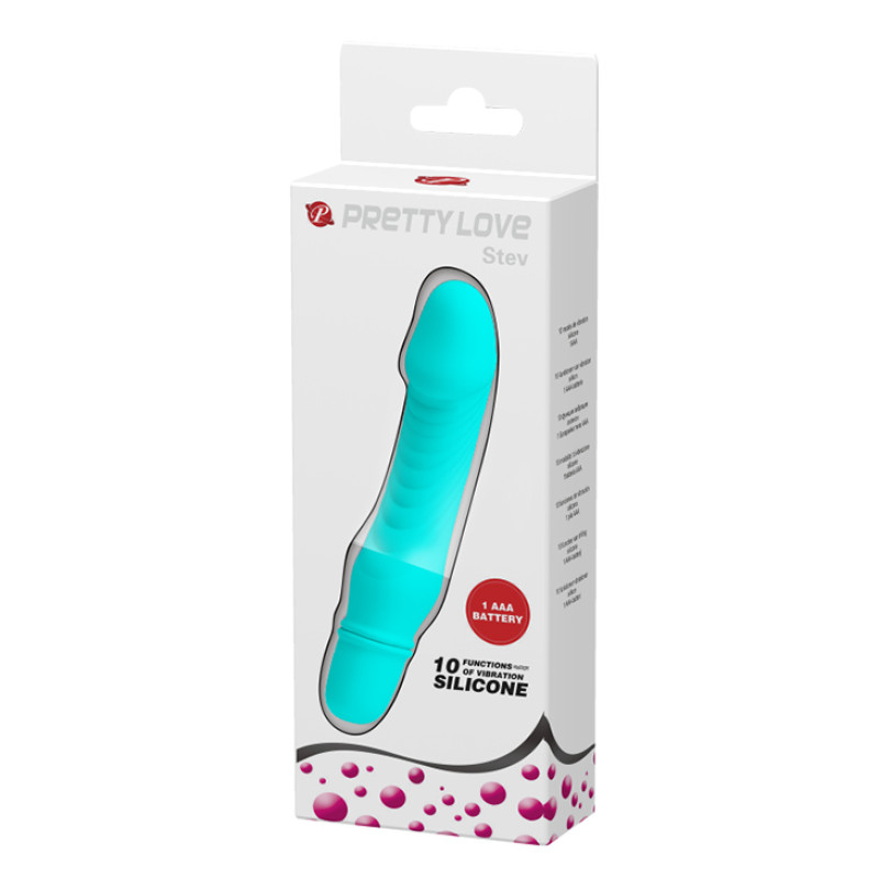 Вибратор Pretty Love Stev Vibrator Blue Вибратор Pretty Love Stev Vibrator Blue