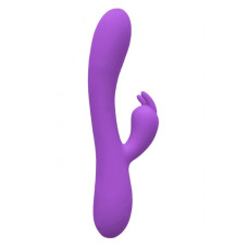 Вибратор-кролик Wooomy Gili-Gili Vibrator with Heat Purple, отросток с ушками, подогрев до 40°С