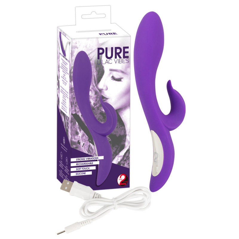 Hi-tech Вибратор You2Toys Pure Lilac Vibes Dual Motor Фиолетовый