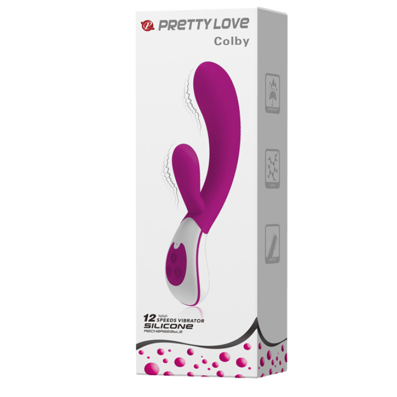 Hi-tech вібратор Pretty Love Colby Vibrator Фіолетовий