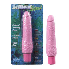 Реалістичний вібратор Seven Creations So Real Stud Vibrator Рожевий