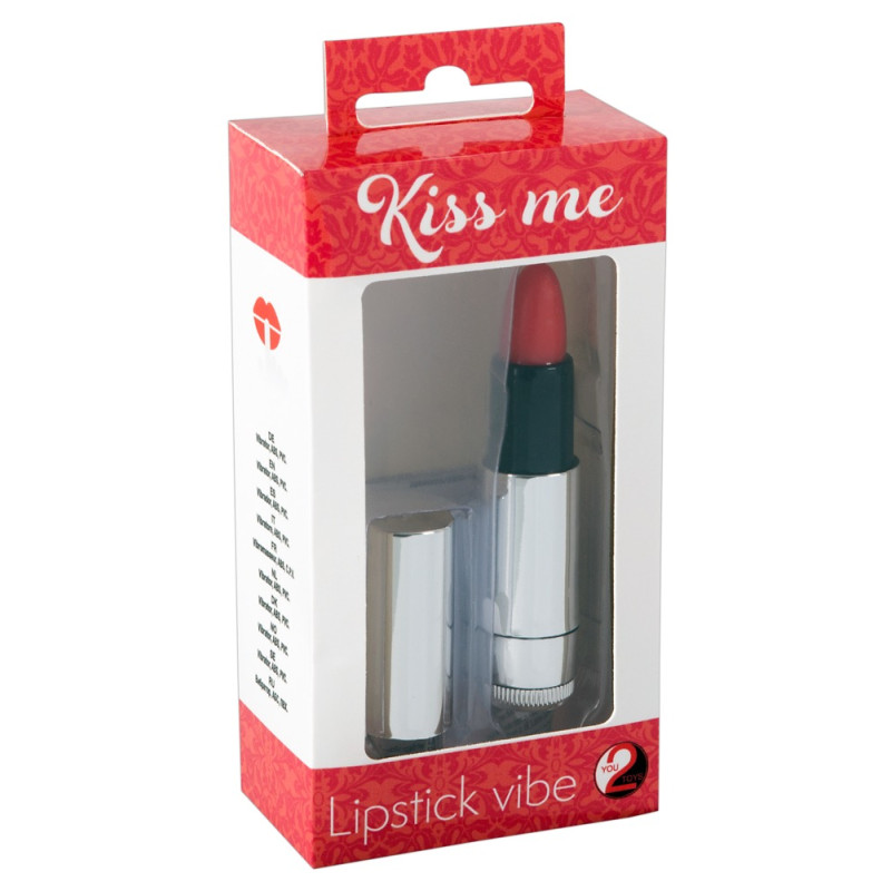 Вибратор You2Toys Kiss Me Lipstick Серебристый Вибратор You2Toys Kiss Me Lipstick Серебристый