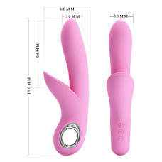 Hi-tech вибратор LyBaile Pretty Love Carol Vibrator Розовый