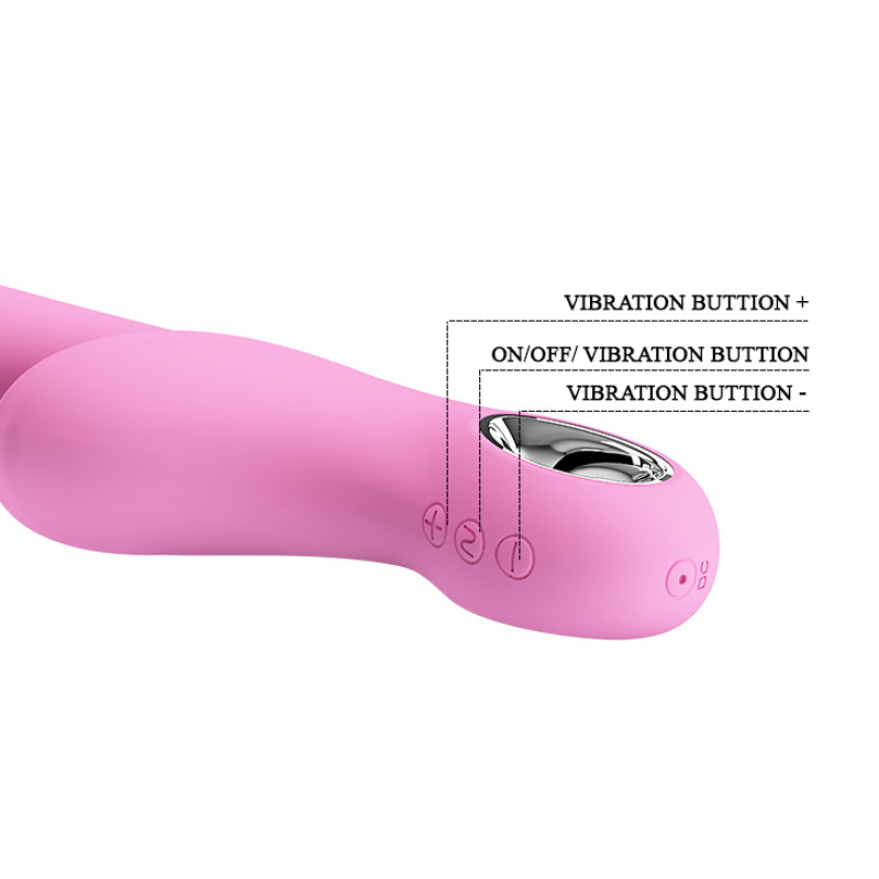 Hi-tech вибратор LyBaile Pretty Love Carol Vibrator Розовый Hi-tech вибратор LyBaile Pretty Love Carol Vibrator Розовый