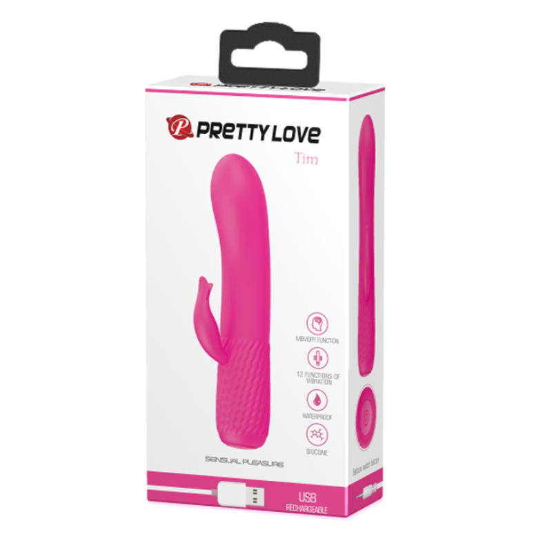 Вибратор Pretty Love Tim Розовый Вибратор Pretty Love Tim Розовый