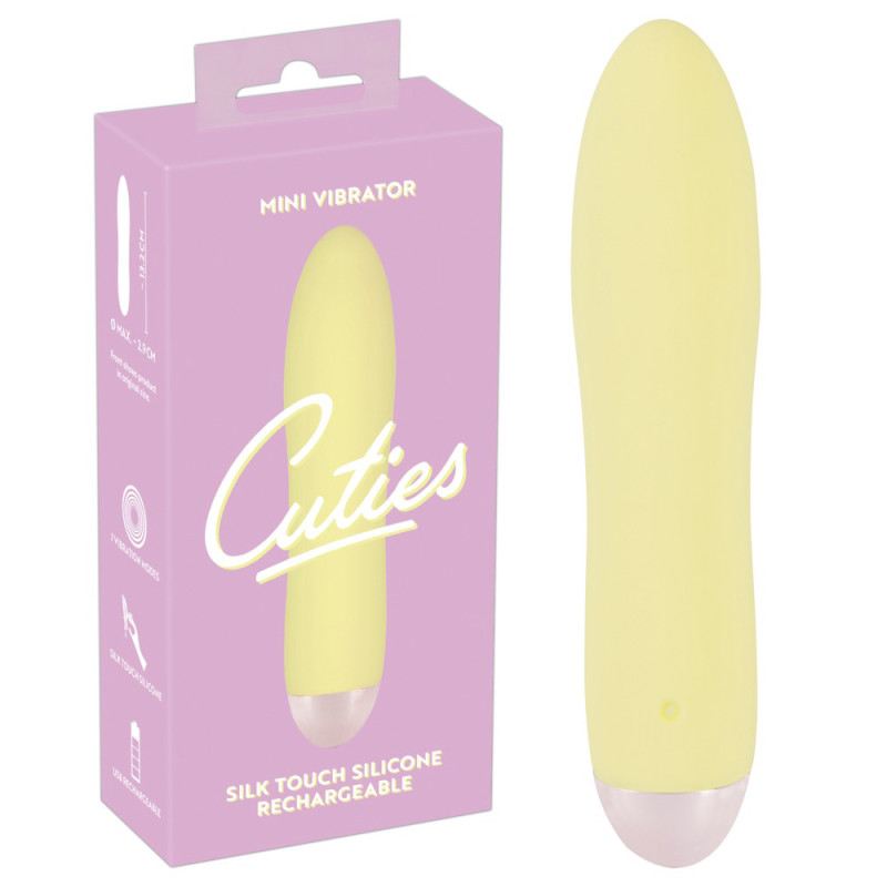 Вибратор You2Toys Cuties Mini Vibrator Yellow Вибратор You2Toys Cuties Mini Vibrator Yellow
