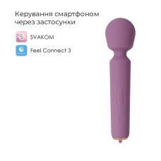 Інтерактивний мінівібромасажер Svakom Mini Emma Neo, 5+1 режим, 10 рівнів інтенсивності