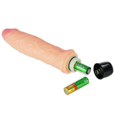 Реалистичный вибратор LoveToy Real Feel Vibrator 8 Телесный