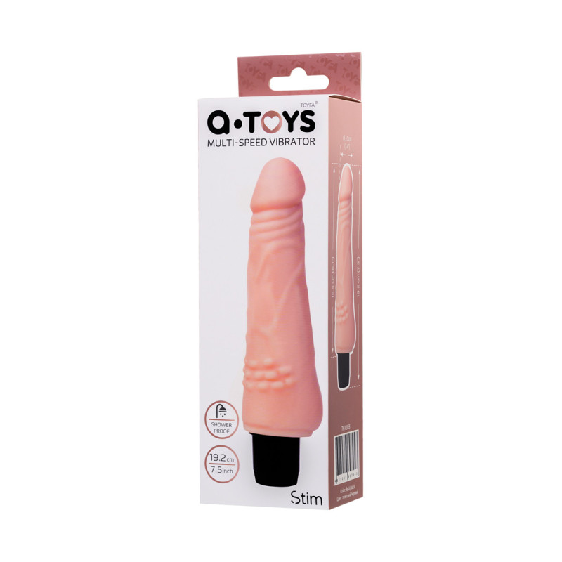 Реалистичный вибратор Toyfa A-TOYS Realistic Vibrator 761003 Реалистичный вибратор Toyfa A-TOYS Realistic Vibrator 761003