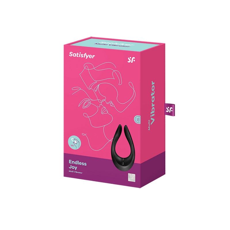Вибратор Partner Multifun 2 Черный Вибратор Partner Multifun 2 Черный