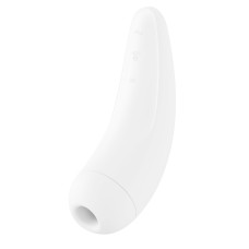 Вакуумный клиторальный стимулятор Satisfyer Curvy 2+ Белый