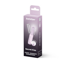 Вакуумный стимулятор Satisfyer Secret Kiss, магнитная технология 3D Air Pulse, 30 режимов, крышечка