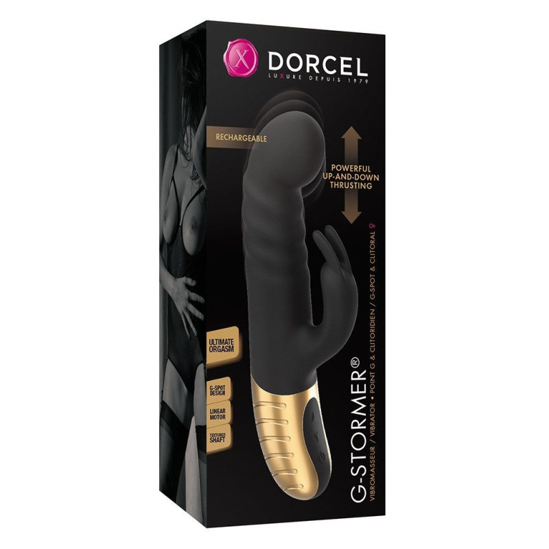 Вибратор Marc Dorcel G-STORMER с возвратно-поступательным движением головки Вибратор Marc Dorcel G-STORMER с возвратно-поступательным движением головки