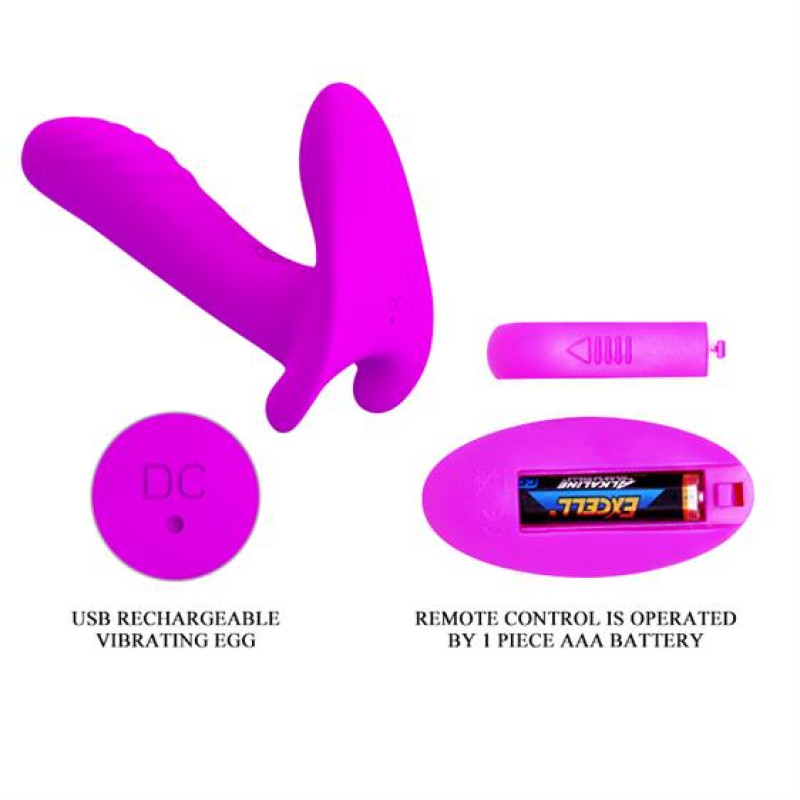 Вібратор Pretty Love Remote Control Massager Purple Вібратор Pretty Love Remote Control Massager Purple