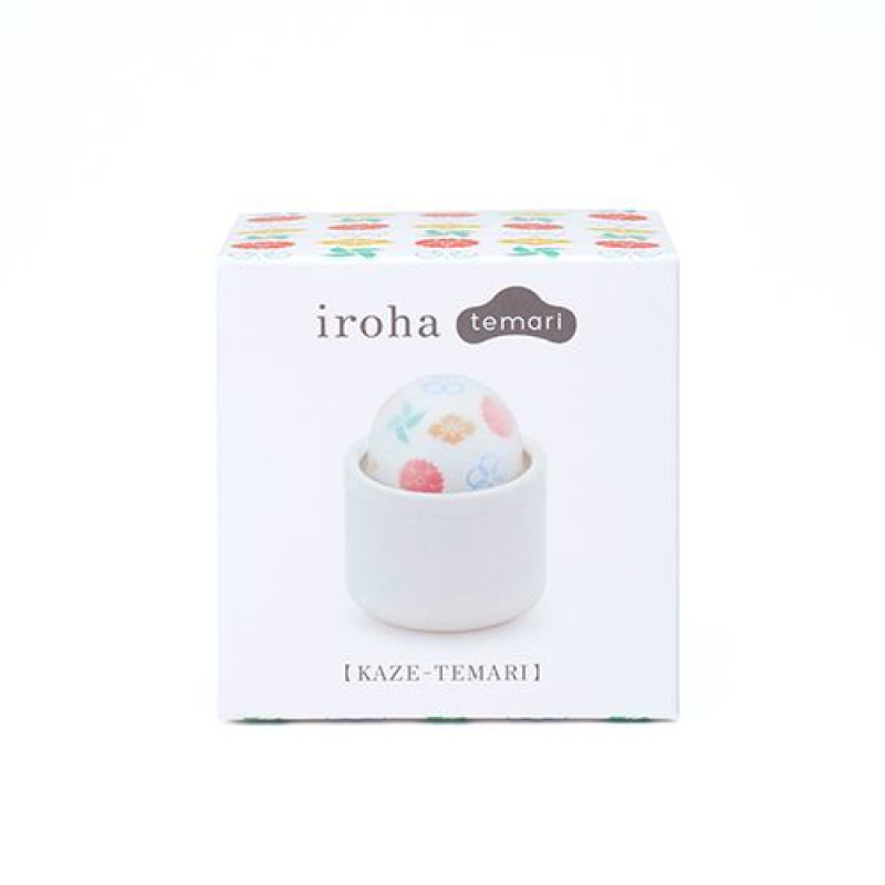 Мощный вибратор-шарик IROHA TEMARI Kaze не передает вибрацию на футляр Мощный вибратор-шарик IROHA TEMARI Kaze не передает вибрацию на футляр