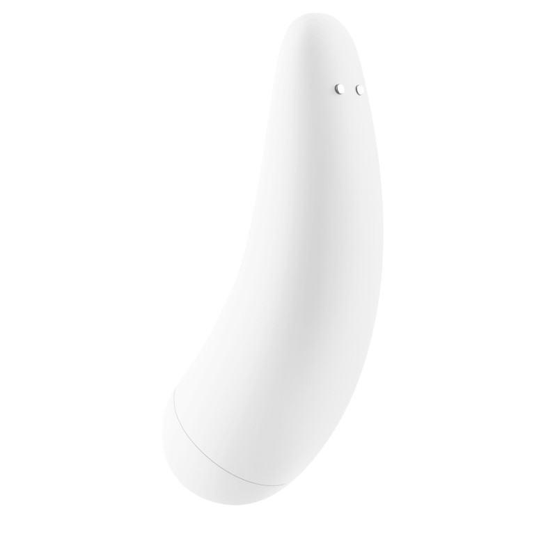 Вакуумный клиторальный стимулятор Satisfyer Curvy 2+ Белый