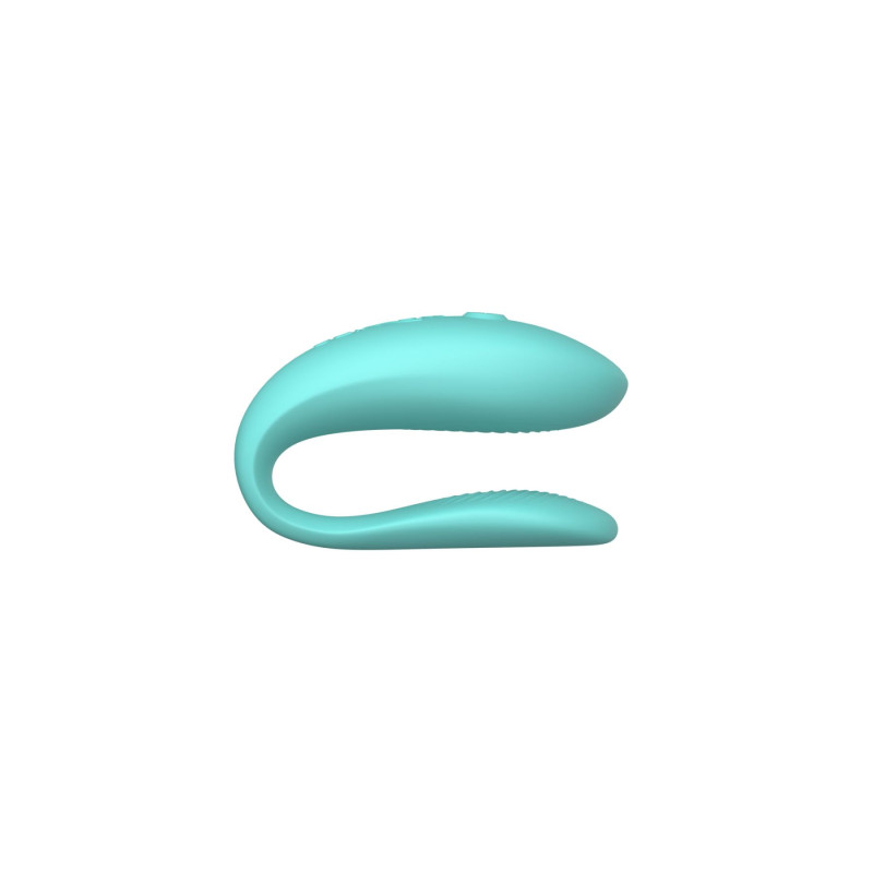 Смарт-вибратор для пар We-Vibe Sync Lite Aqua, 10 виброрежимов, можно совмещать с проникающим сексом Смарт-вибратор для пар We-Vibe Sync Lite Aqua, 10 виброрежимов, можно совмещать с проникающим сексом