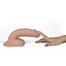 Вибратор LoveToy The Ultra Soft Dude Vibrating 8.8 Телесный