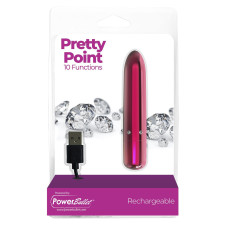 Виброшар PowerBullet - Pretty Point Rechargeable Bullet Pink