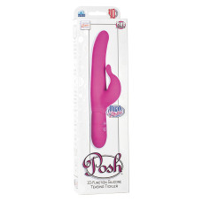 Вибратор California Exotic Novelties Posh Teasing Tickler 23,5х3 см Розовый
