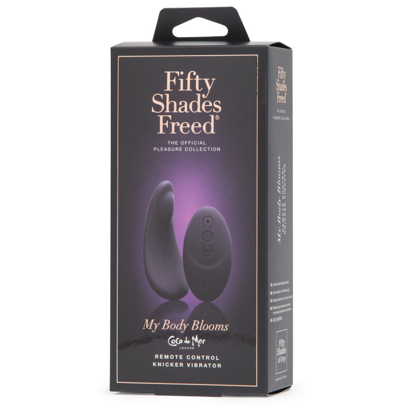 Вибратор в трусиках (с пультом, трусики в комплекте) Fifty Shades Freed Мой цветок расцветает Вибратор в трусиках (с пультом, трусики в комплекте) Fifty Shades Freed Мой цветок расцветает