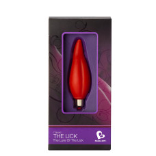 Вибратор Rocks Off The Lick 7 Красный