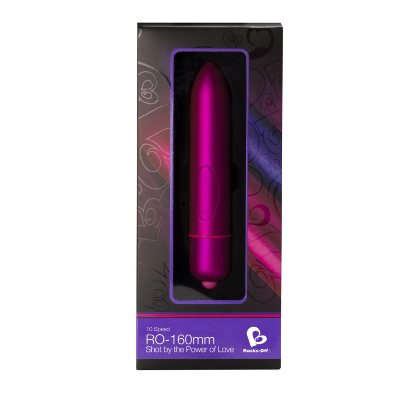 Вибратор Rocks Off RO-160 мм 10 Розовый Вибратор Rocks Off RO-160 мм 10 Розовый