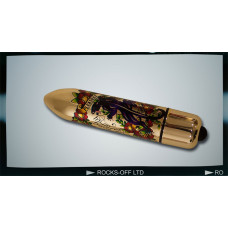 Вибратор Rocks Off RO-120 мм Tattoo Pleaure Me Panther