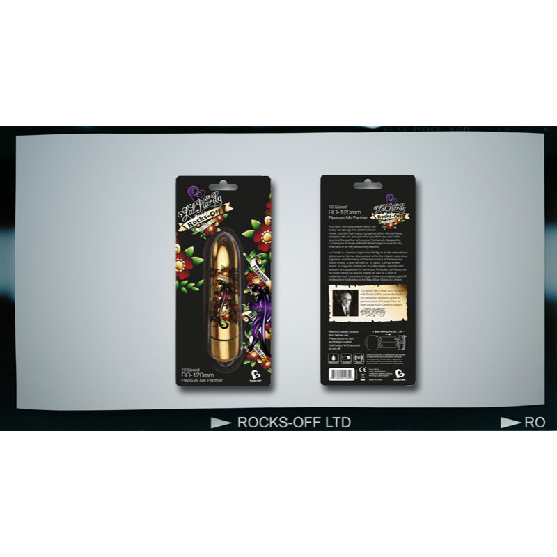 Вібратор Rocks Off RO-120 мм Tattoo Pleaure Me Panther Вібратор Rocks Off RO-120 мм Tattoo Pleaure Me Panther