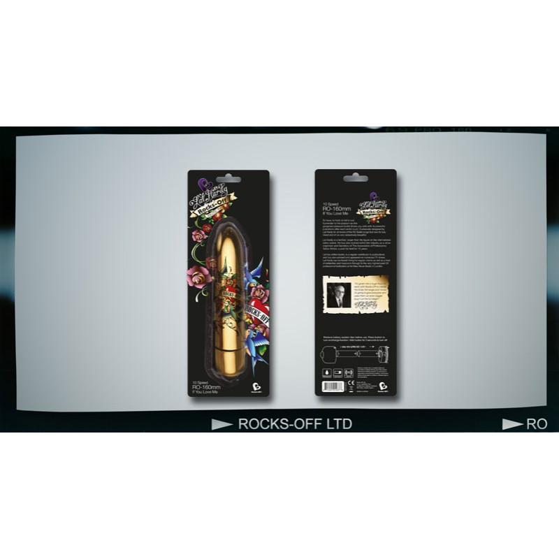 Вибратор Rocks Off RO-160 мм Tattoo If You Love Me Вибратор Rocks Off RO-160 мм Tattoo If You Love Me