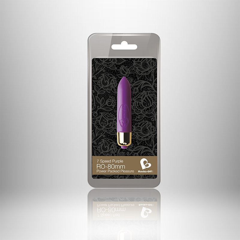 Вібратор Rocks Off RO-80mm 7 Speed Рожевий Вібратор Rocks Off RO-80mm 7 Speed Рожевий