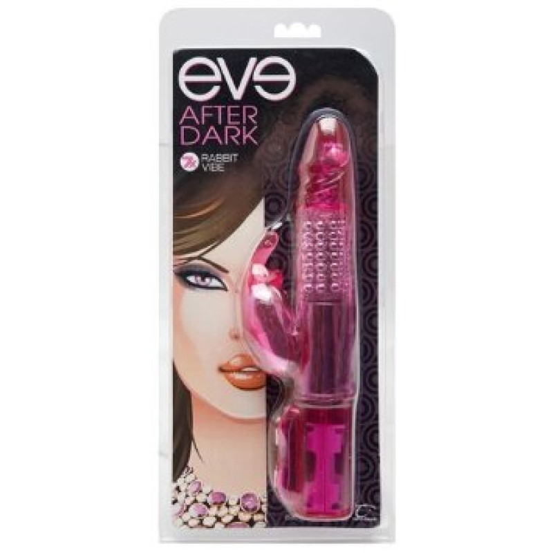 Вибратор компьютерный Topco Sales Eve After Dark 7 функций 14х4,3 см Розовый Вибратор компьютерный Topco Sales Eve After Dark 7 функций 14х4,3 см Розовый