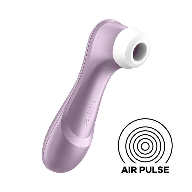Вакуумный клиторальный стимулятор Satisfyer Pro 2 Generation 2 Violet Вакуумный клиторальный стимулятор Satisfyer Pro 2 Generation 2 Violet