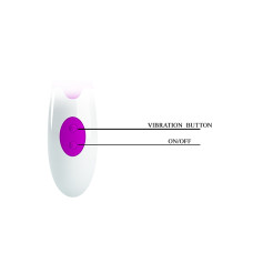 Вибратор Pretty Love Butterfly Kiss Vibrator Purple
