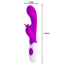 Вибратор Pretty Love Butterfly Kiss Vibrator Purple