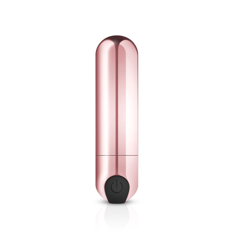 Вибропуля Rosy Gold - Nouveau Bullet Vibrator, перезаряжаемая Вибропуля Rosy Gold - Nouveau Bullet Vibrator, перезаряжаемая