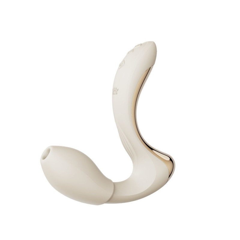 Вибратор-пульсатор с вакуумной насадкой Zalo – Talis G-Spot PulseWave Vibrator Ivory White Вибратор-пульсатор с вакуумной насадкой Zalo – Talis G-Spot PulseWave Vibrator Ivory White